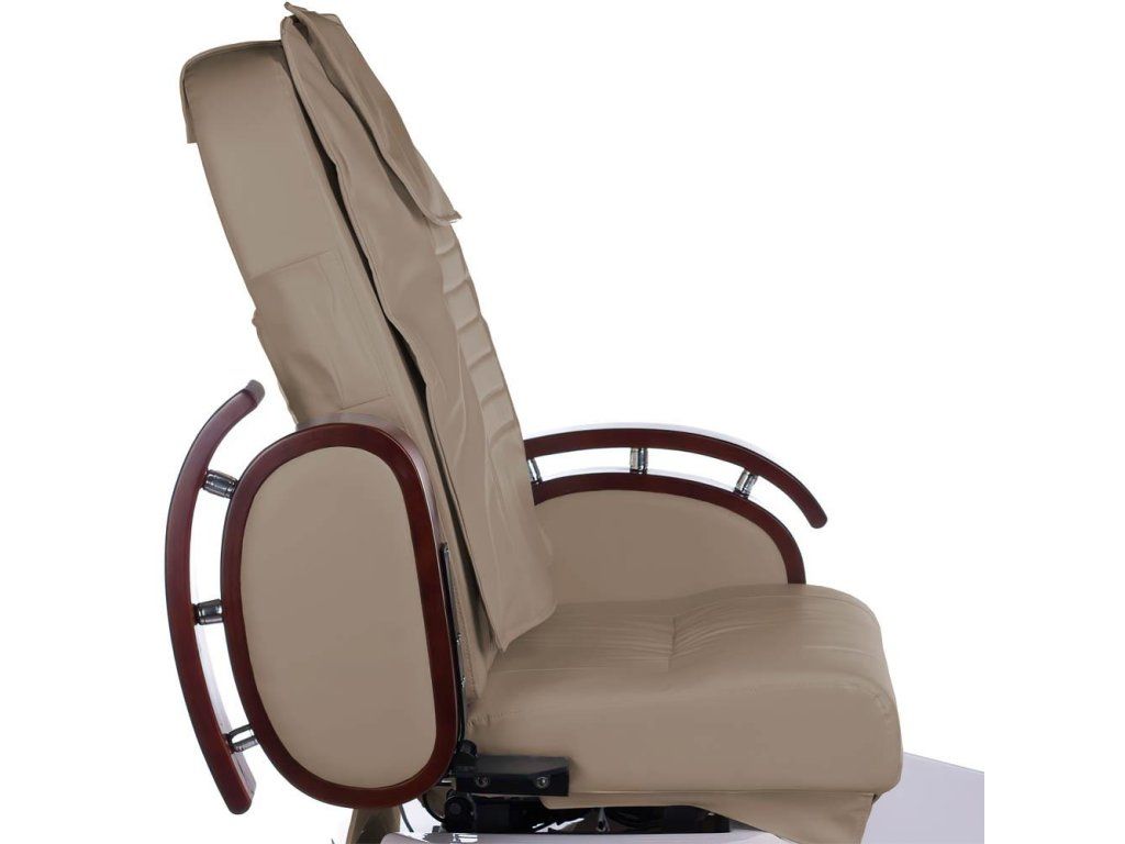 Detail masážneho pedikérskeho kresla BR-2307 Latte